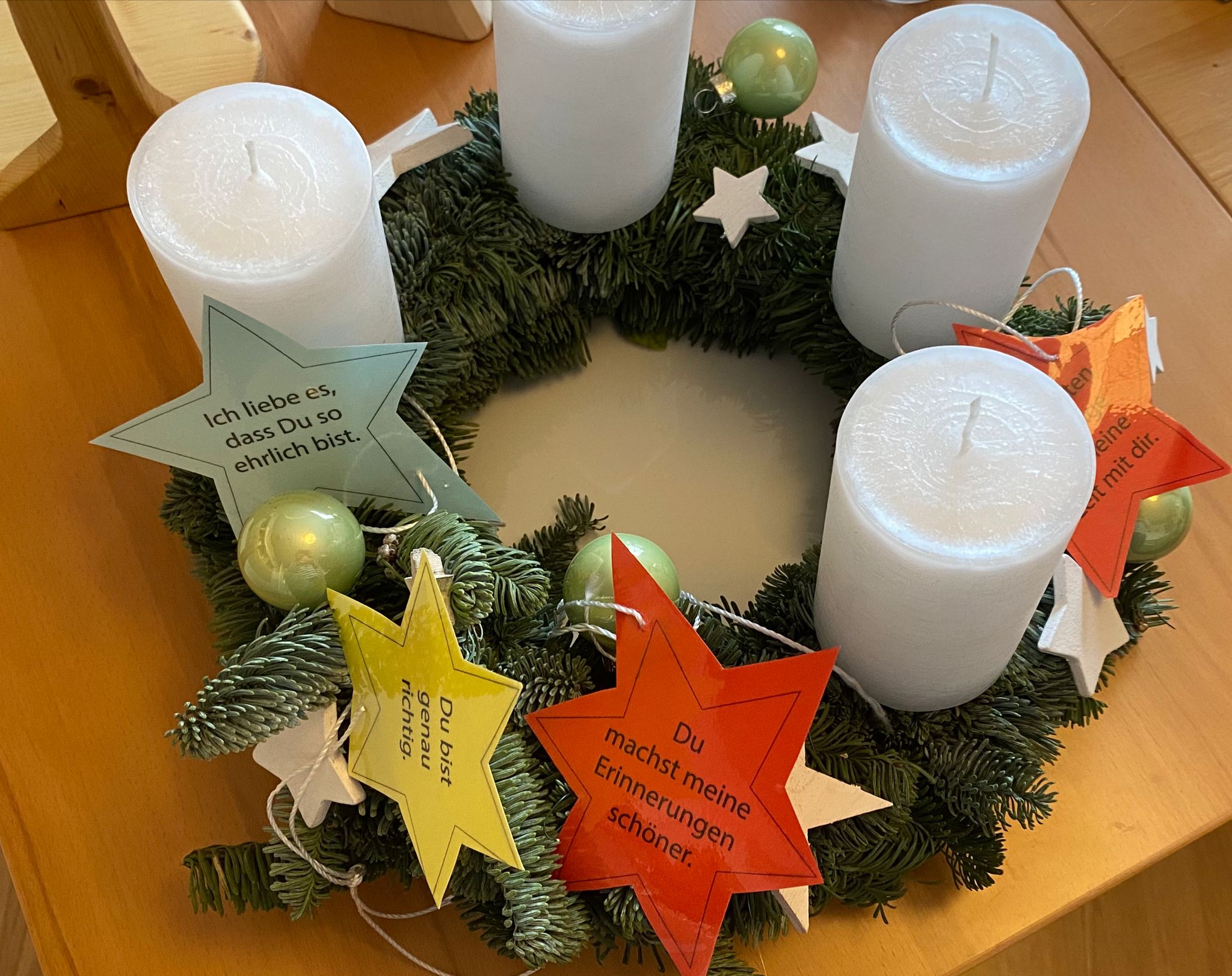 In diesem Sinne: Eine gesegnete Adventszeit