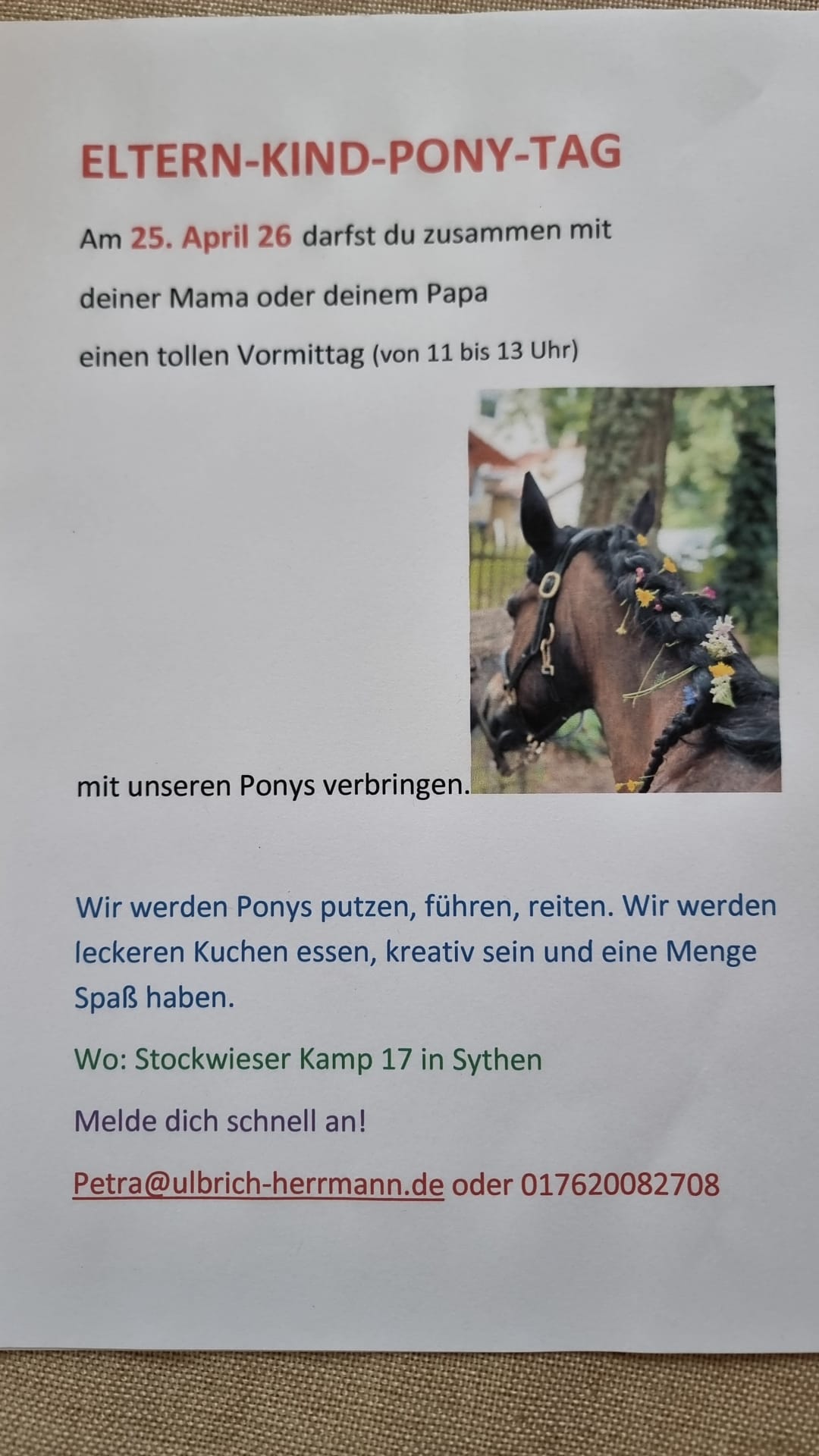 Für Kurzentschlossene